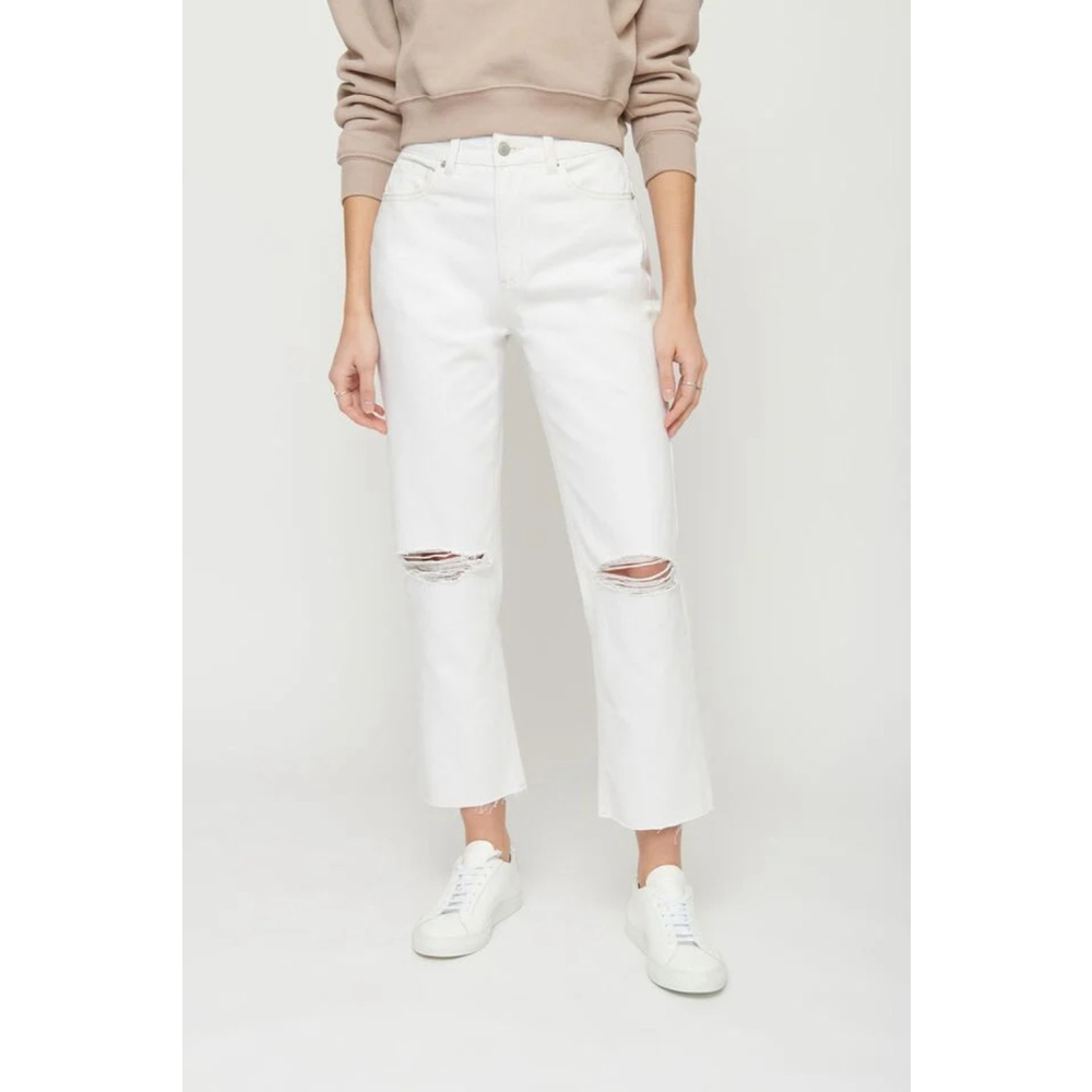 ✨️💲⬇️Dynamite 29 Gisele White Distressed High Rise Women's Jeans Denim Stretch